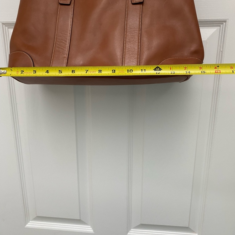 Coach Vintage Brown Leather Hampton Tote - NWOT - Picture 9 of 15